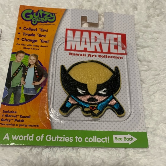 MARVEL Gutzy Gear Patch Collection Spider-Man Wolverine Captain America Classic - Picture 3 of 4